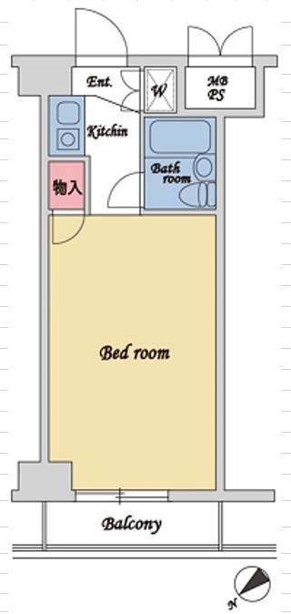 ルーブル鵜の木Ⅱ 602号室