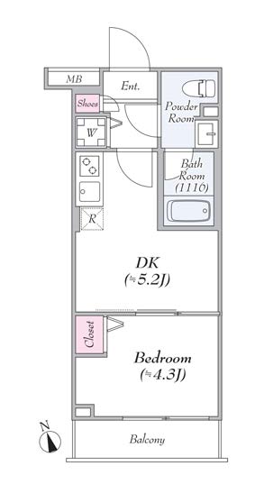 GENOVIA墨田八広skygarden 407号室