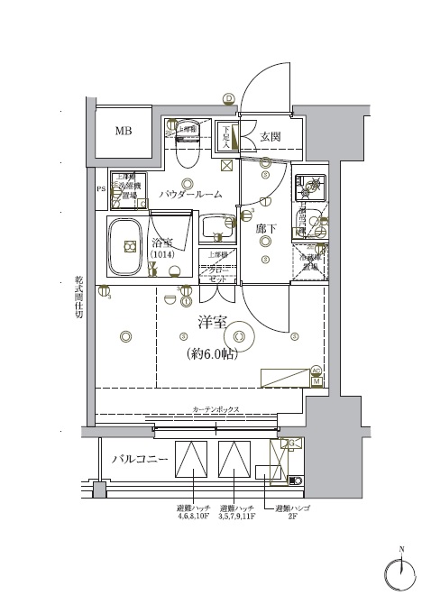RELUXIA品川西大井 502号室