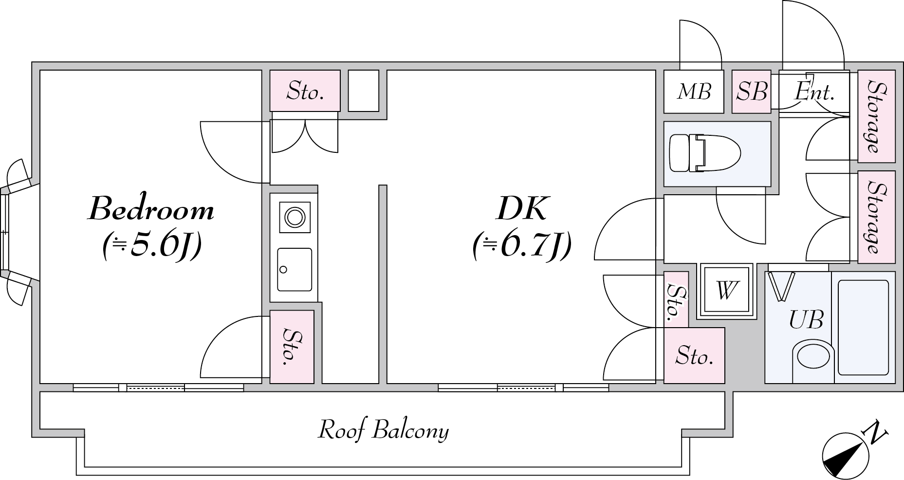 菱和パレス早稲田1番館 405号室