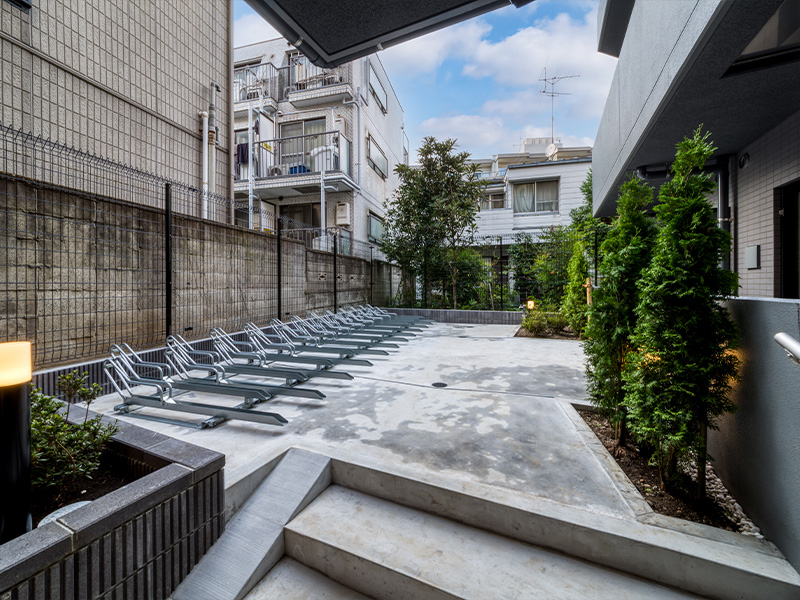 RELUXIA三宿池尻　駐輪場