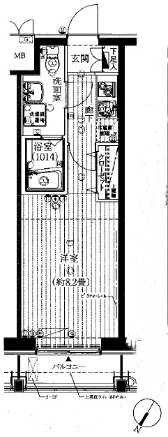 プレール・ドゥーク横浜WEST 303号室