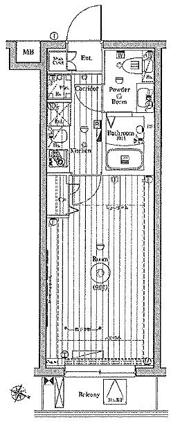 メイクスデザイン西馬込 311号室