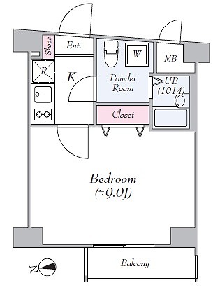 SIN-City上北沢XEBEC 603号室
