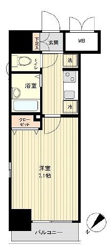 アフェクシオン日本橋人形町 504号室
