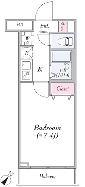 ライズ赤塚 204号室