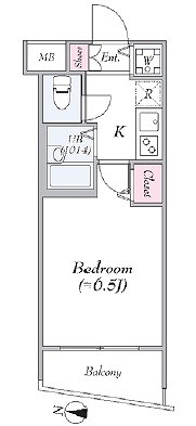 プレール・ドゥーク練馬 104号室