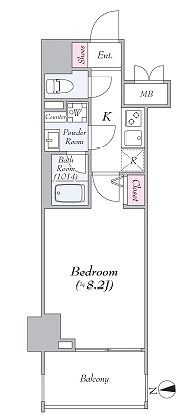 ARTESSIMO RILLIA 603号室