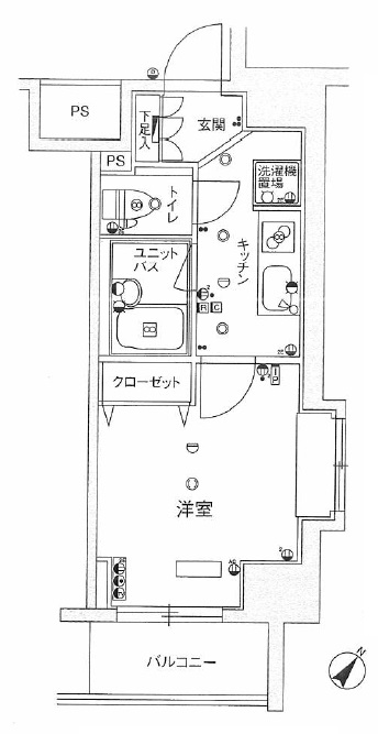 スカイコート新小岩 1101号室