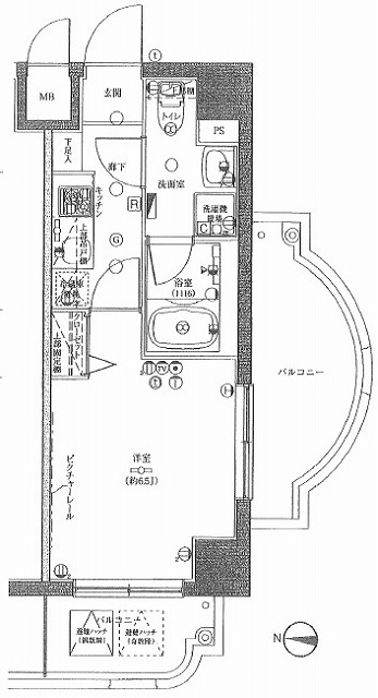 グリフィン横浜・東白楽弐番館 608号室