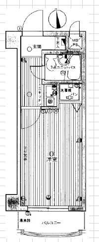 ランドピア曳舟 403号室
