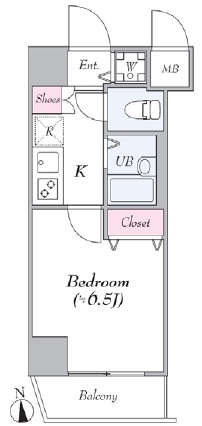 エスコート蒲田 1001号室
