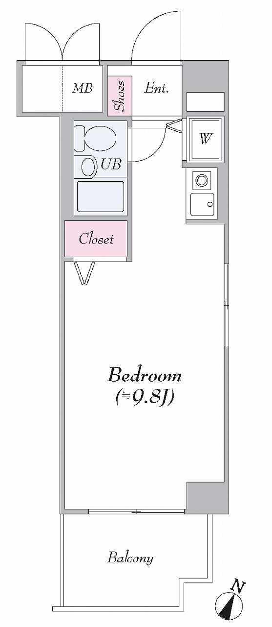 メイツ伊勢佐木長者町 110号室