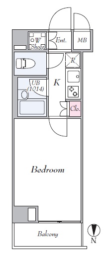 ルーブル西蒲田弐番館 701号室
