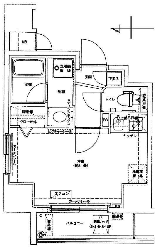 ドルチェ中野壱番館 701号室