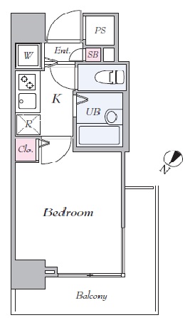 スカイコート日本橋壱番館 204号室