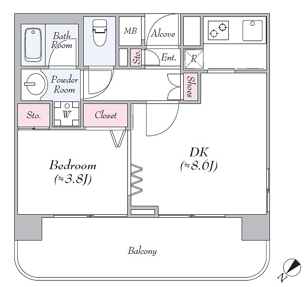 パール蒔田 903号室