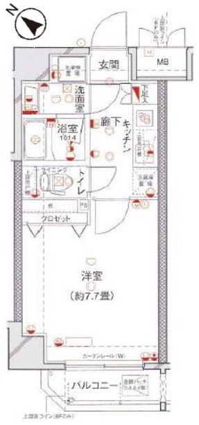 フィオリーシェ東浅草 203号室