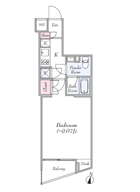 ビバリーホームズ東高円寺 505号室