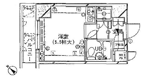 菱和パレス横浜壱番館 606号室