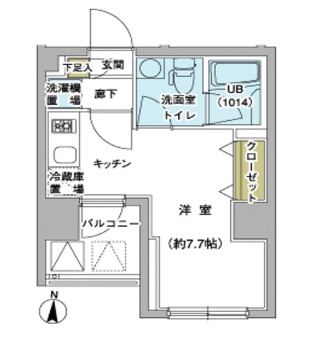 エクアス両国 603号室