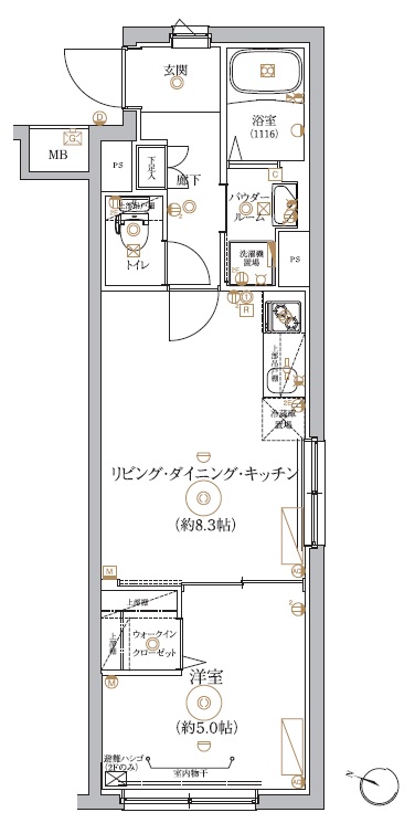 RELUXIA大塚 105号室