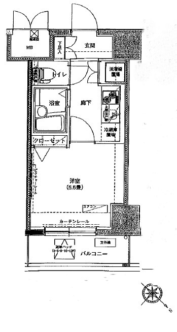 アイル池袋NORTH参番館 303号室