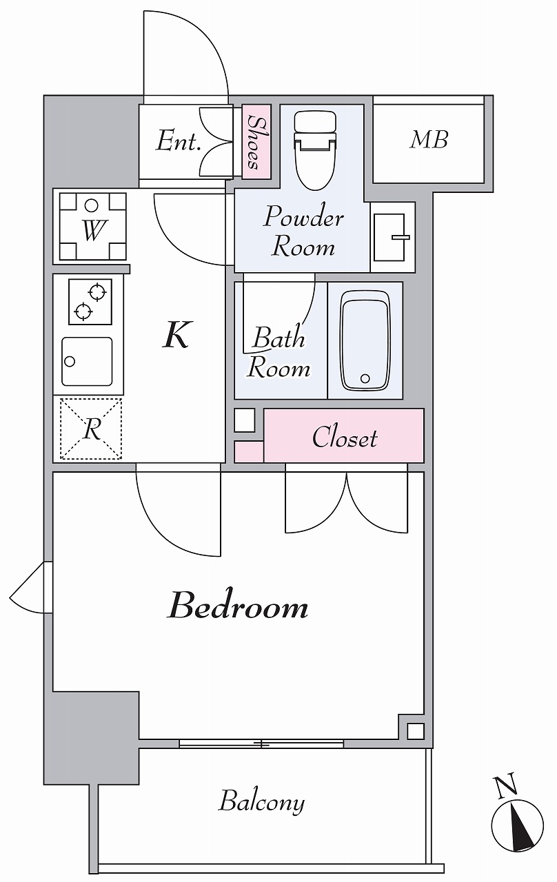 スカイコートルーベンス西早稲田 805号室