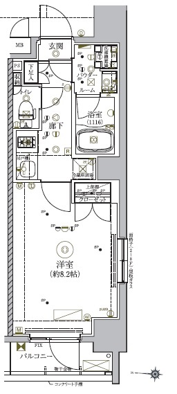 RELUXIA本所吾妻橋Ⅱ 501号室
