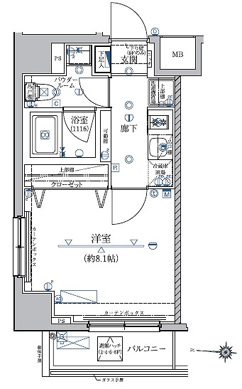 RELUXIA両国 403号室