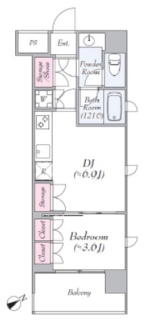 フィンチリーコート 803号室