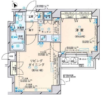 パレステュディオ日本橋東 509号室