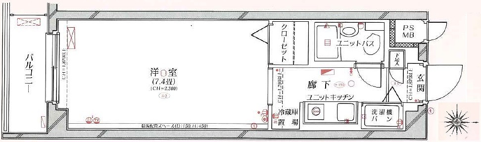 日神パレステージ武蔵関公園 409号室