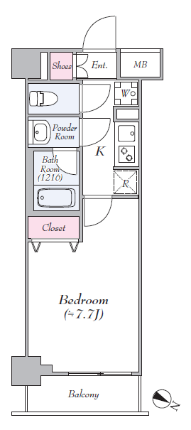 ディアレイシャス東京ノースパレス 308号室