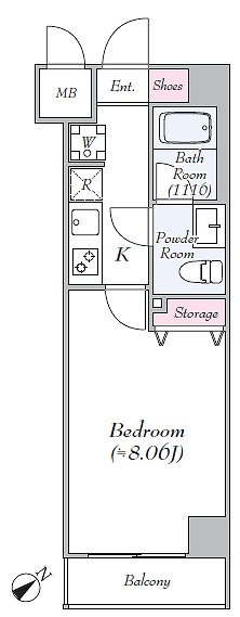 B City 高田馬場 alivie 211号室