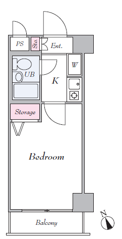 クレッセント下丸子 505号室