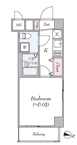 ヴェルト横浜吉野町 403号室
